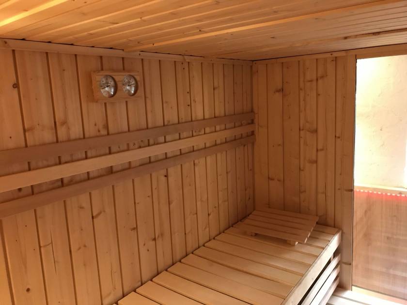 Traploos instelbare finse sauna